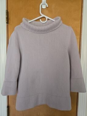 Marc Jacobs Sweater Womens Wool Cashmere Made Italy Pullover Knit S 3/4 Sleeve